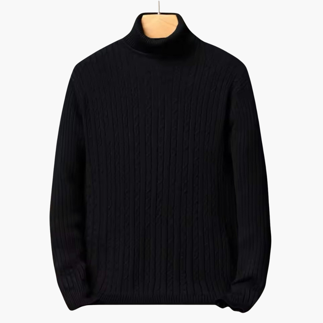 Eugen | Suéter de cuello alto suave y ligero