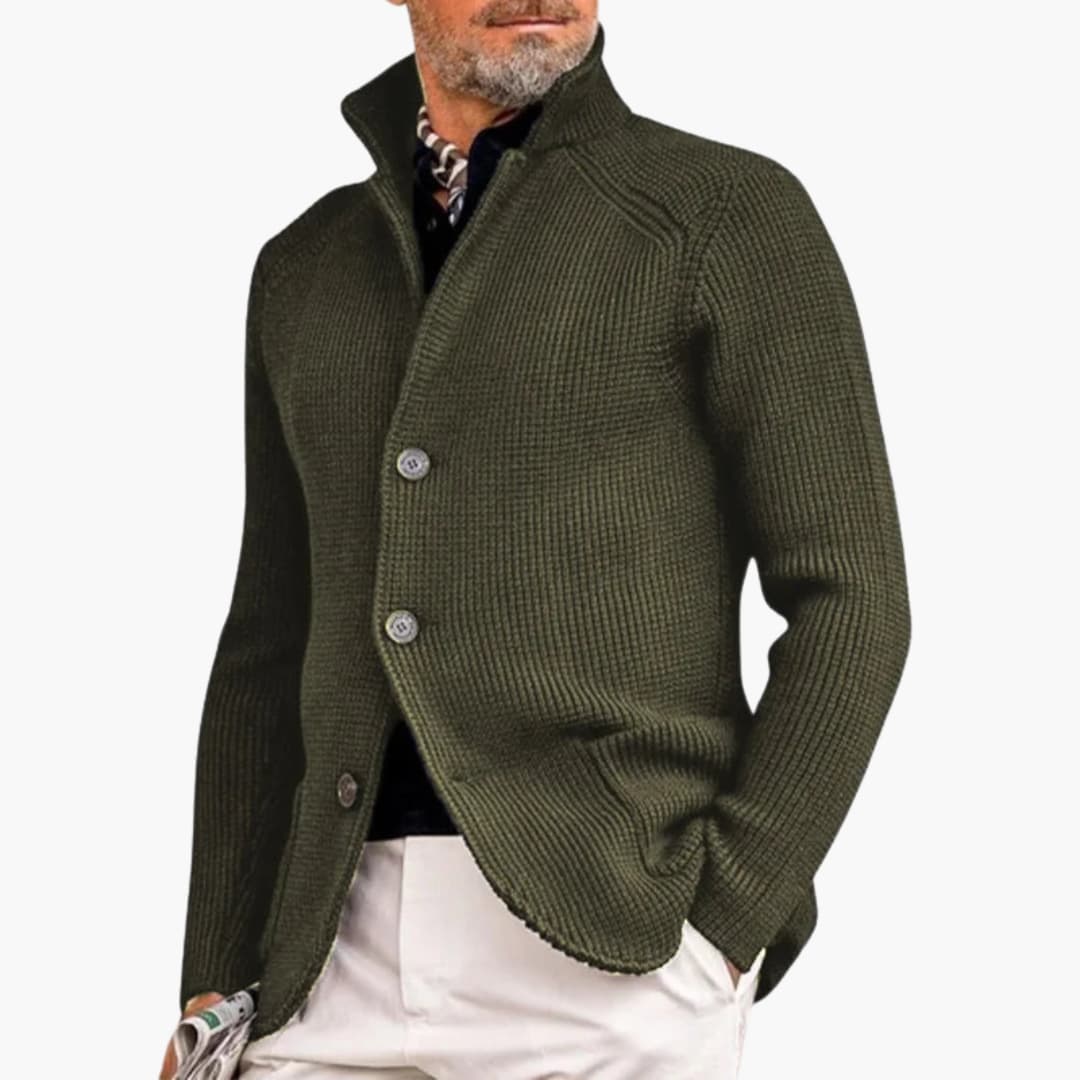 Jürgen | Elegante chaqueta de punto para hombre