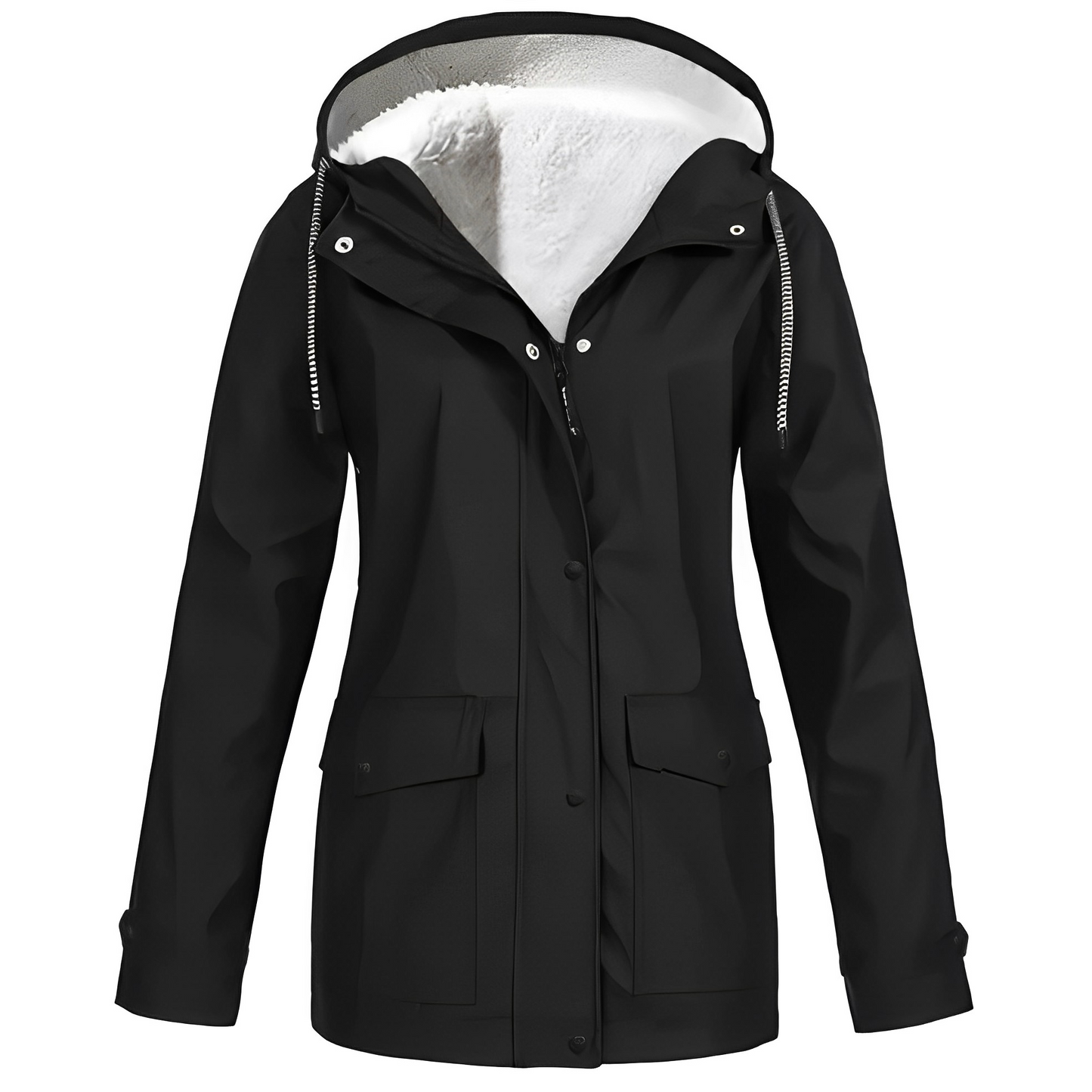 Ella™ - Abrigo impermeable for women forraso con forro de felpa