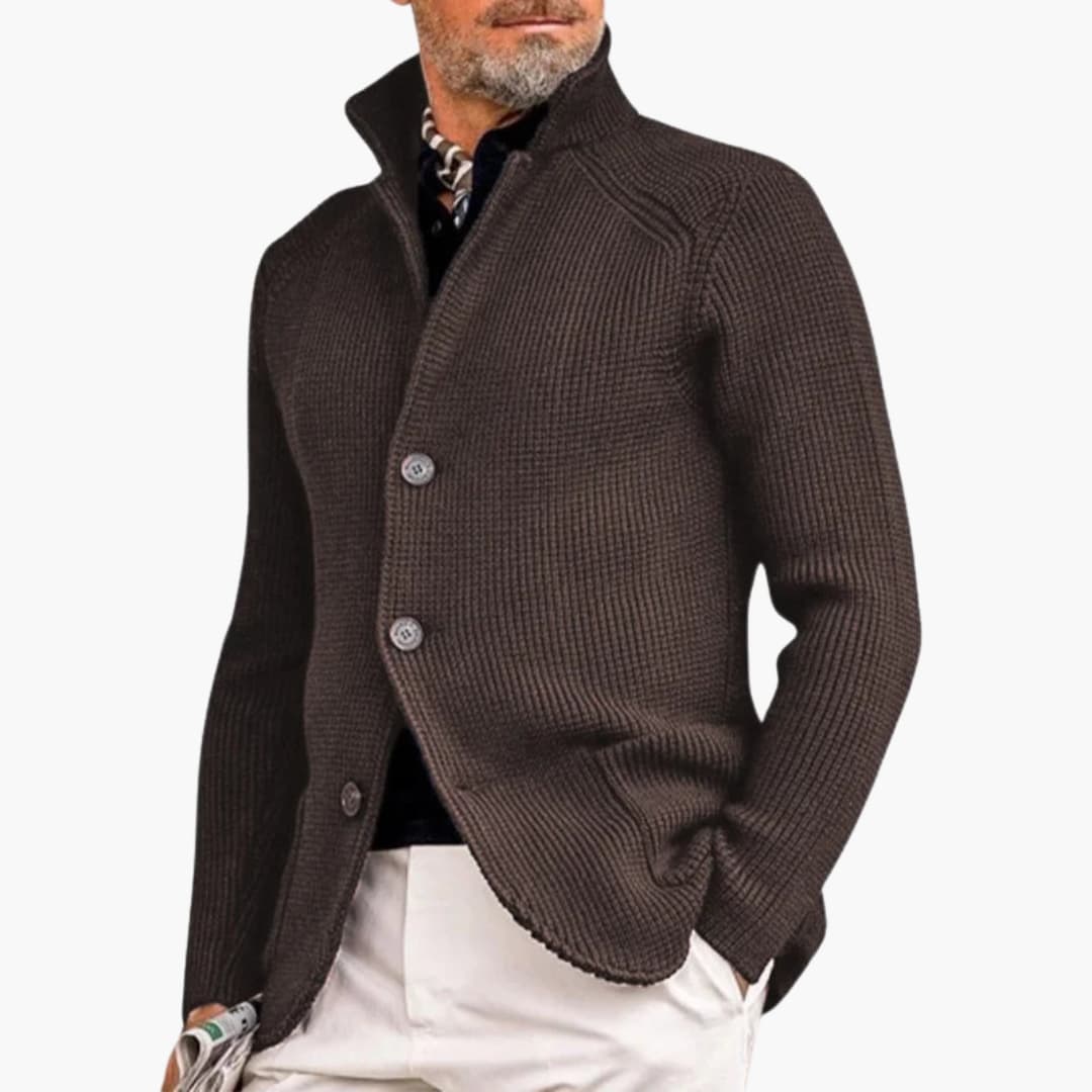 Jürgen | Elegante chaqueta de punto para hombre