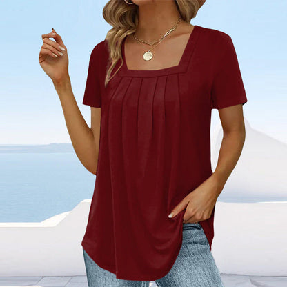 Mindy™ - Blusa Elegante Plisada