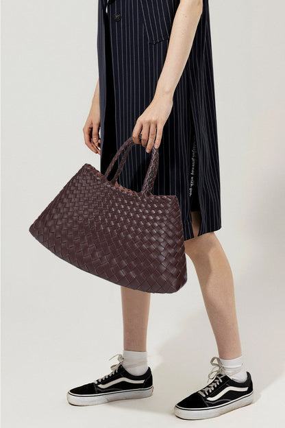 Bolso Tote Ejecutivo Trenzado