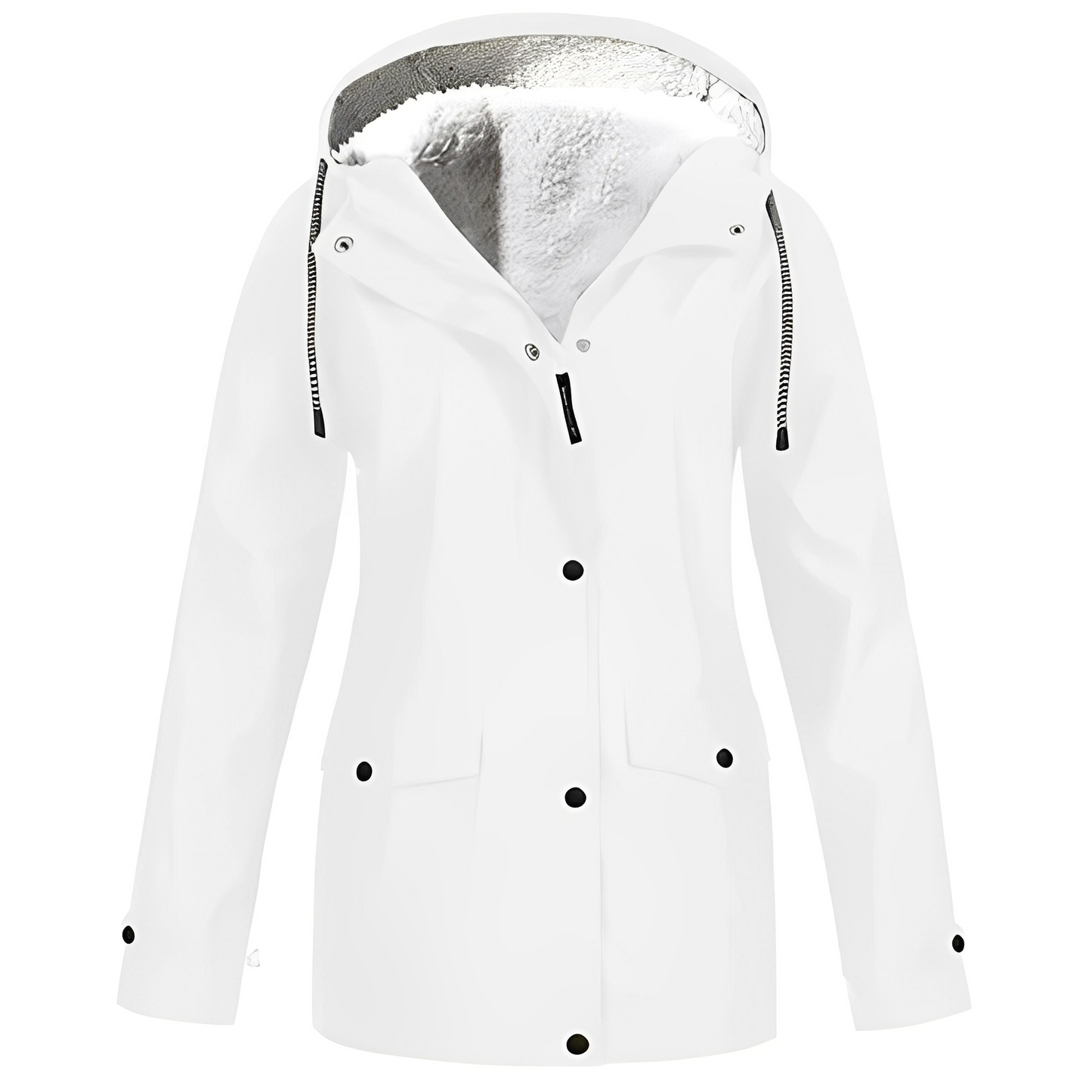 Ella™ - Abrigo impermeable for women forraso con forro de felpa
