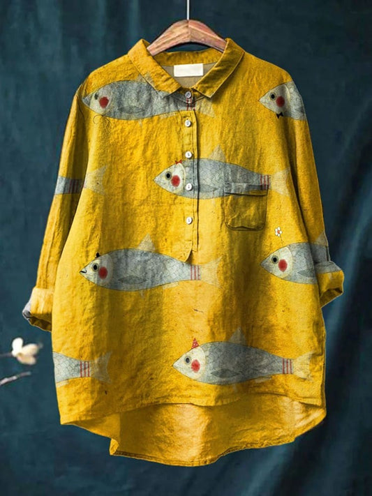 Ava | Camisa de Pez Juguetón