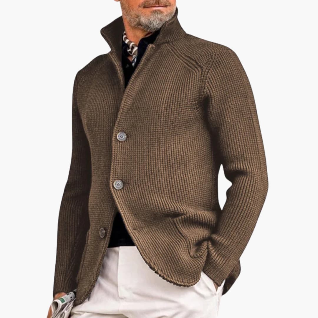 Jürgen | Elegante chaqueta de punto para hombre