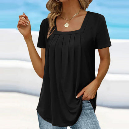 Mindy™ - Blusa Elegante Plisada