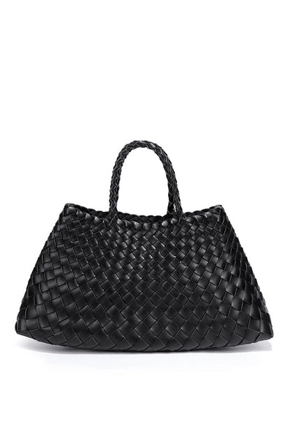 Bolso Tote Ejecutivo Trenzado