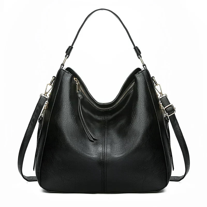 Ivy - Bolsa de hombro de cuero