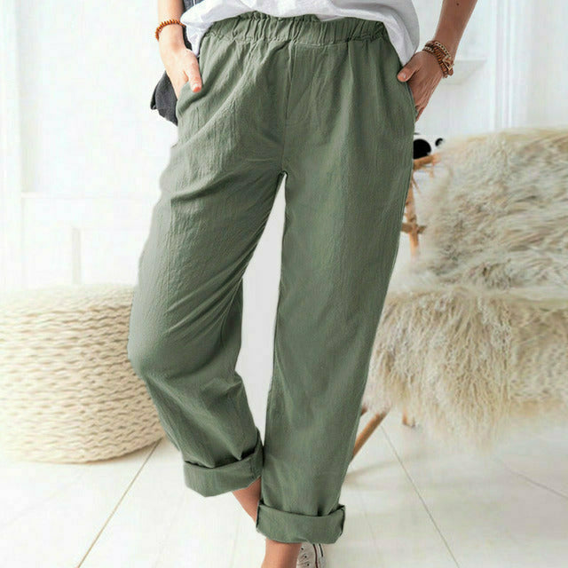 Neria™ - Pantalones de estructura suave
