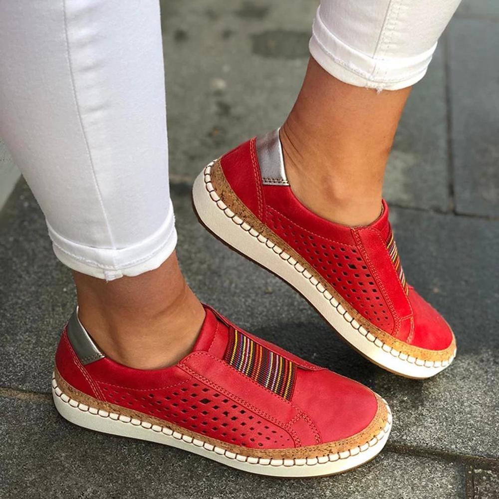 Carolyn - Zapatillas sin Cordones Boho Chic