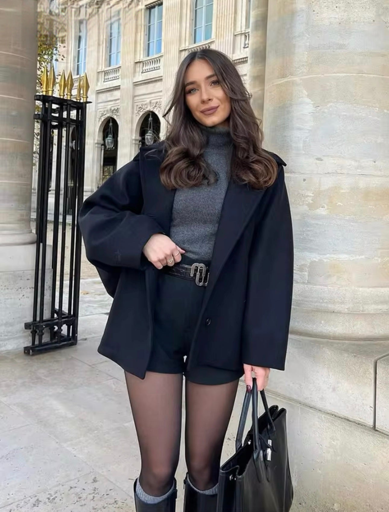 Noa™ - Abrigo de Lana Elegante y Cálido para Exterior