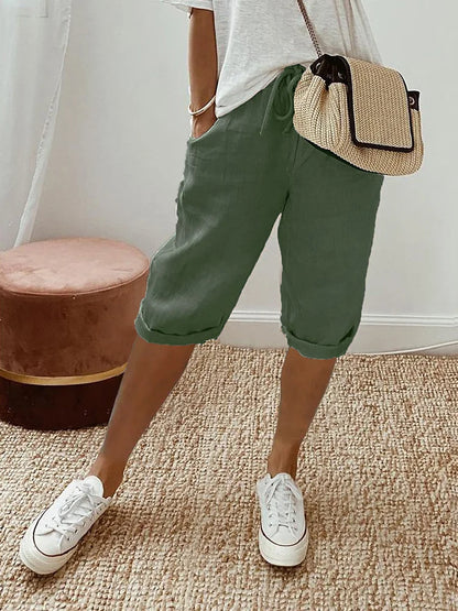 EMMA™ - Pantalones de mujer de algodón y lino