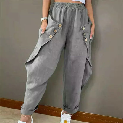 Zavira™ - Pantalones Elegantes con Botones