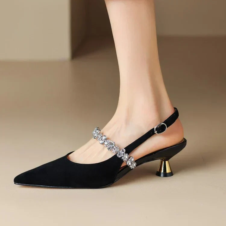 Zapatos de tacón elegantes,Isabelle