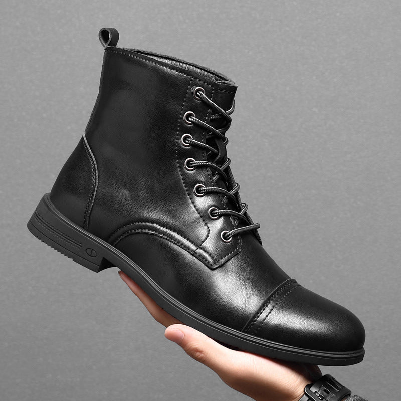 Claude | Botines de cuero auténtico