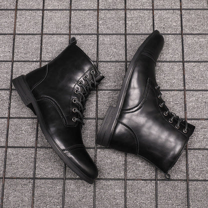 Claude | Botines de cuero auténtico