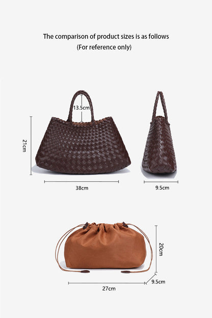 Bolso Tote Ejecutivo Trenzado