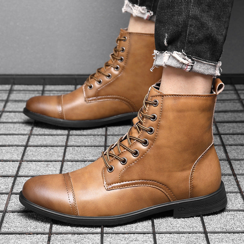 Claude | Botines de cuero auténtico