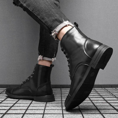 Claude | Botines de cuero auténtico