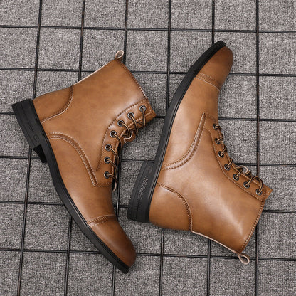 Claude | Botines de cuero auténtico