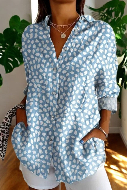 Blusa Floral Coastal Bloom