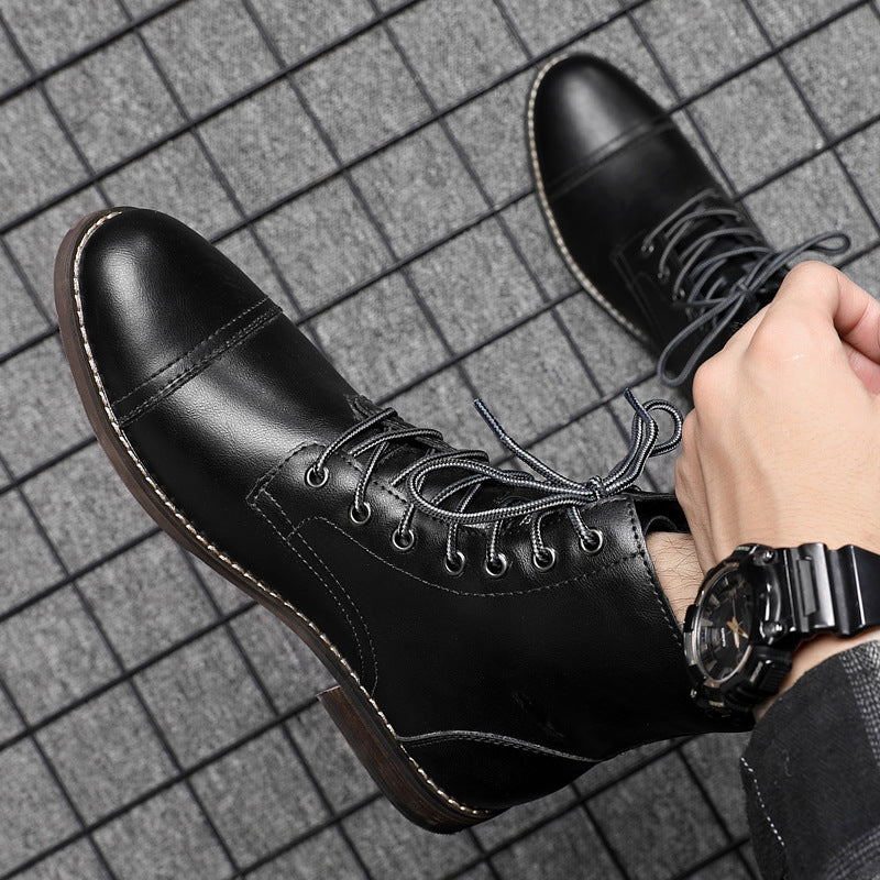 Claude | Botines de cuero auténtico