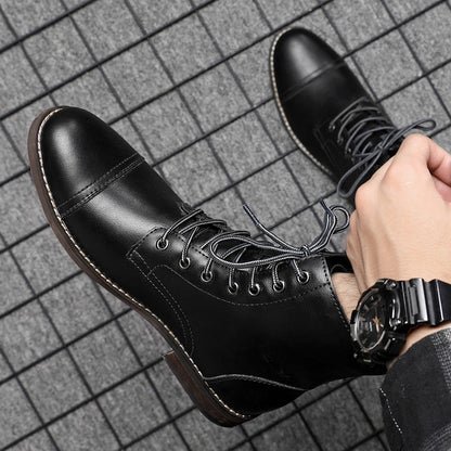 Claude | Botines de cuero auténtico