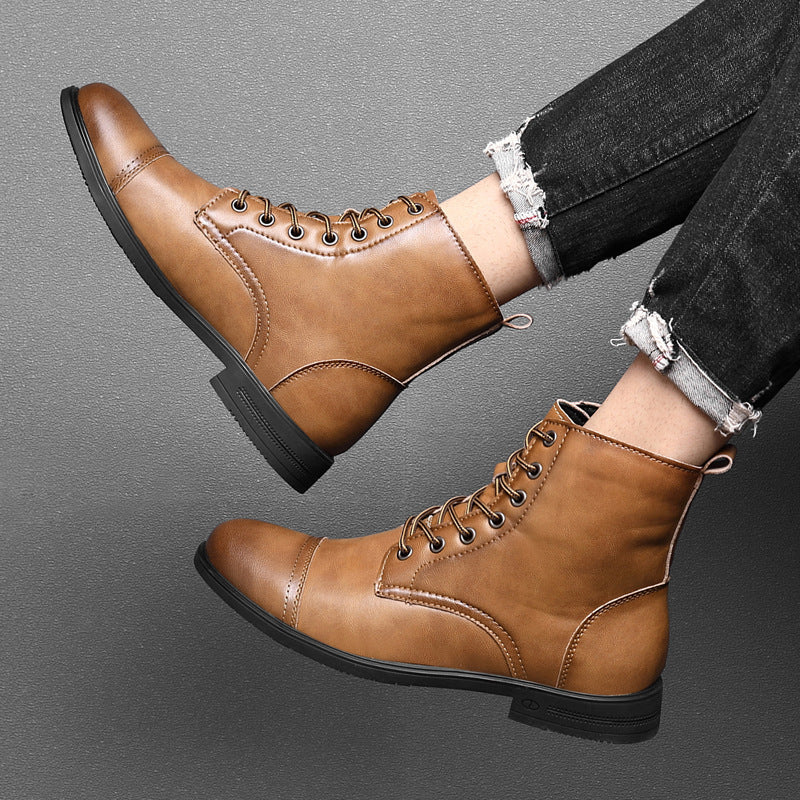 Claude | Botines de cuero auténtico