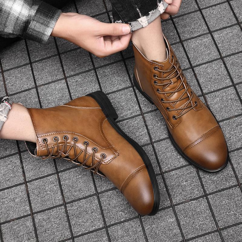 Claude | Botines de cuero auténtico