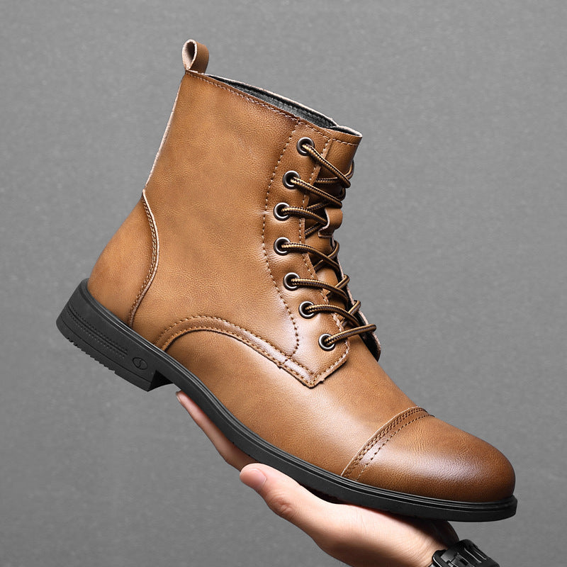Claude | Botines de cuero auténtico