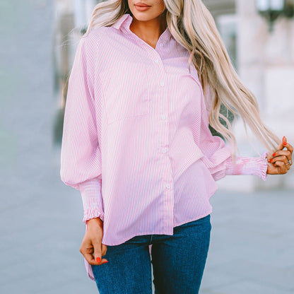 Evelyna™ - Camisa suelta de rayas