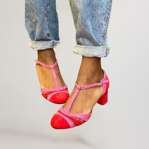CLAUDIA | SANDALIAS ELEGANTES CON TACÓN CÓMODO