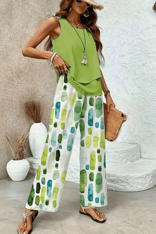 Olive Breeze – Conjunto Elegante