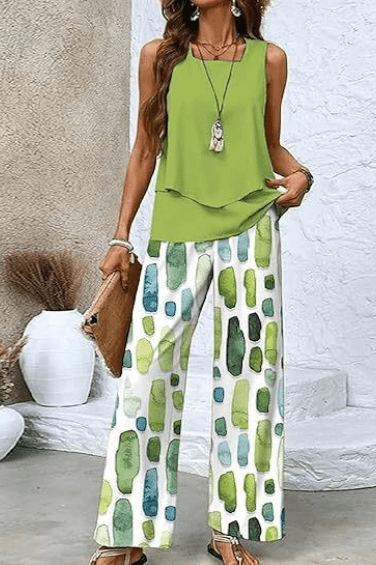 Olive Breeze – Conjunto Elegante