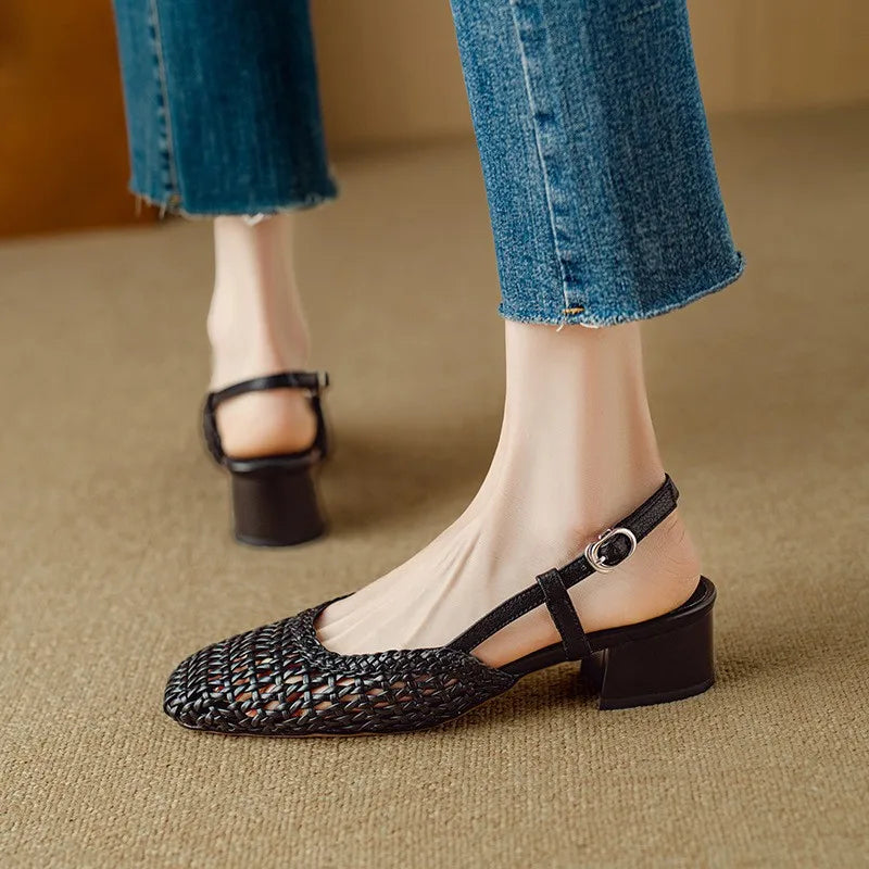 Sandalias con tacón medio Lexi