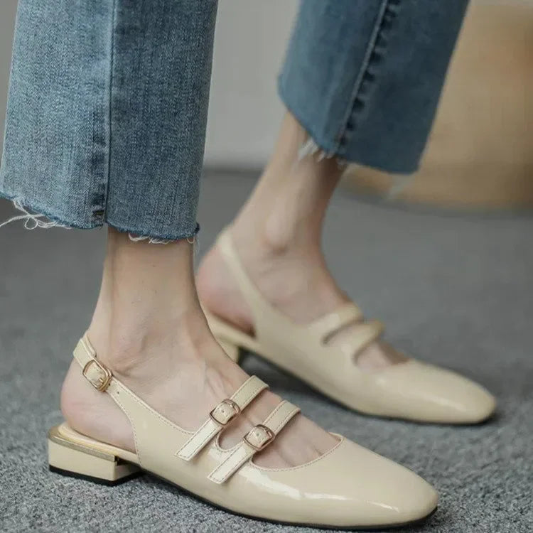 Selviora Mocasines Retro Mary Janes