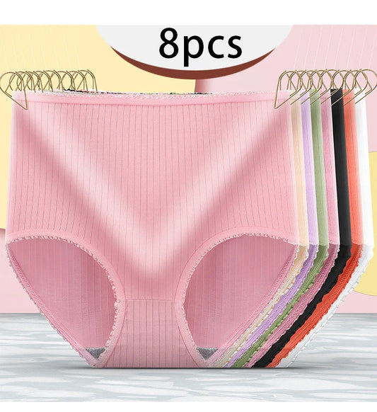 JOSEE | Pack de 8 pantalillas de talle alto moldeadoras