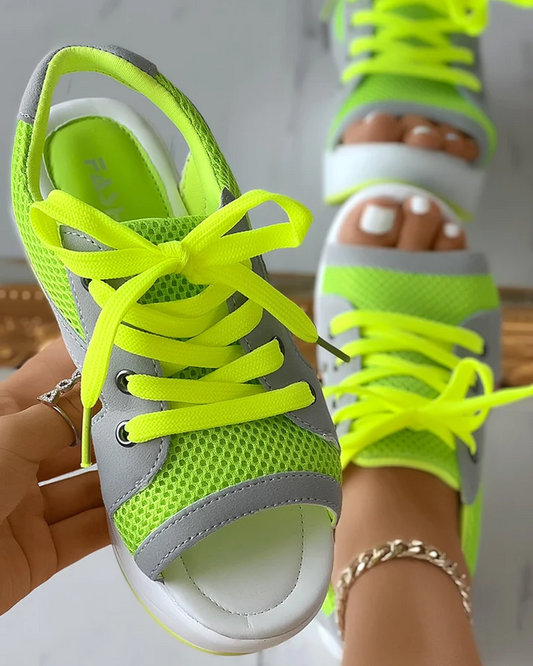Amanda™ - Zapatillas de cuña transpirables