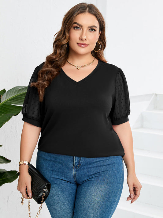 Rhianna™ - Blusa Elegante de Manga Abullonada