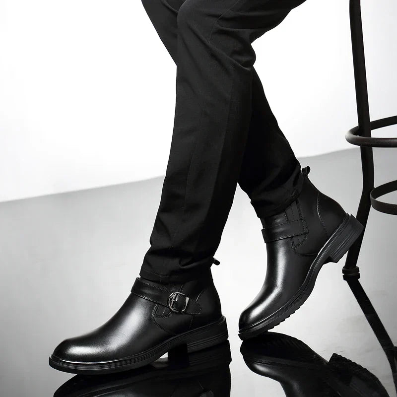 Liam | Botines Rangers de Cuero para Hombres