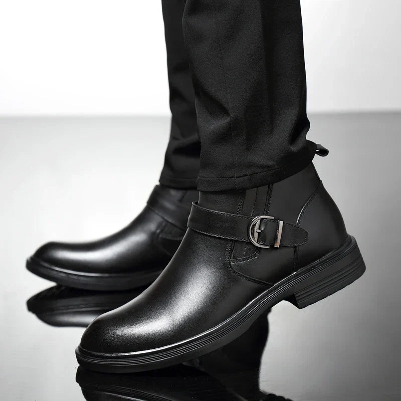 Liam | Botines Rangers de Cuero para Hombres