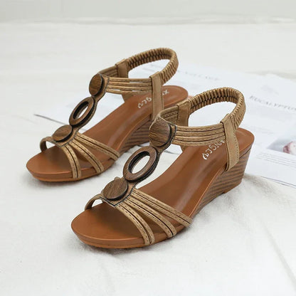 Sydney - Sandalias de Gladiador con Plataforma Bohemia