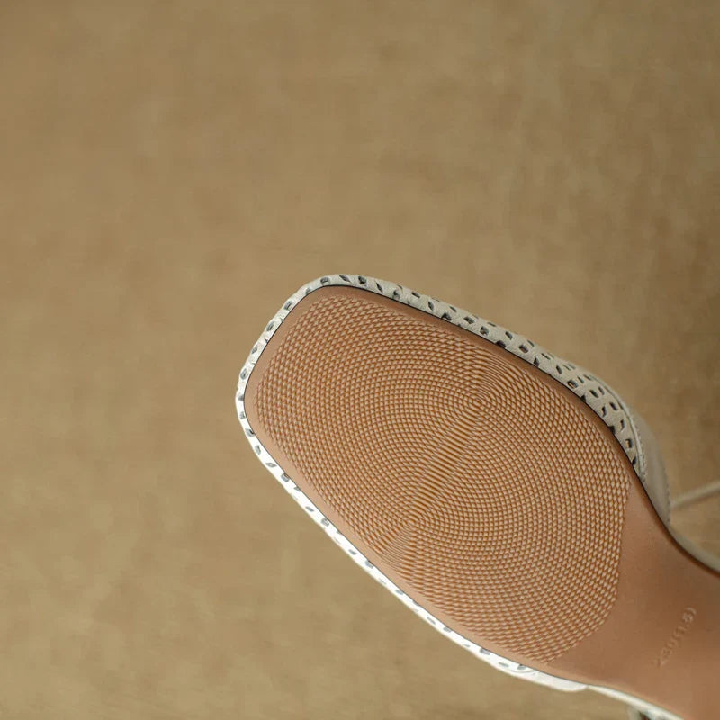 Sandalias con puntera Ranya