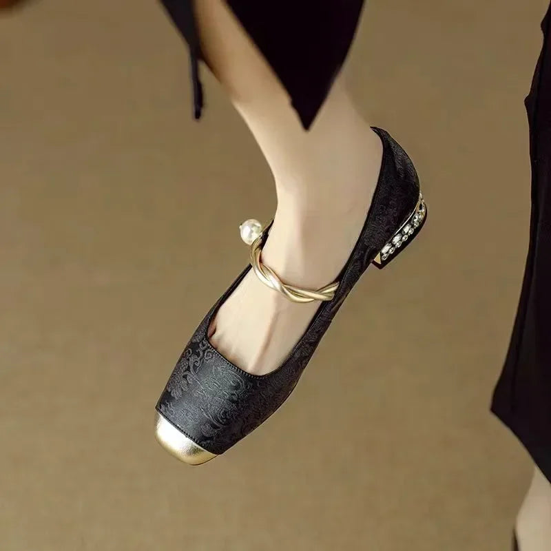 Zapatos Mary Janes de Cuero Mestelle