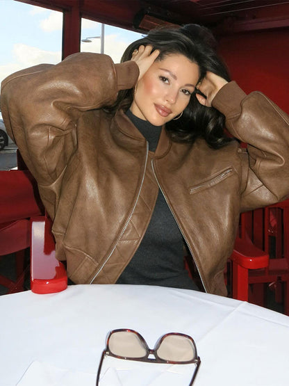 Chaqueta de Cuero Elegante Vienna™