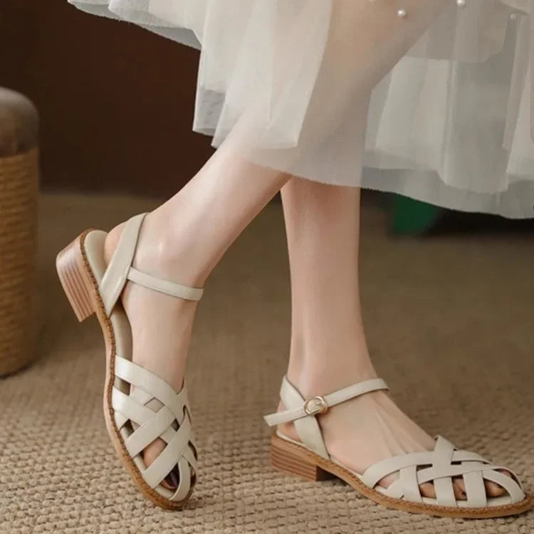 Sandalias de Cuero Suave | Terina