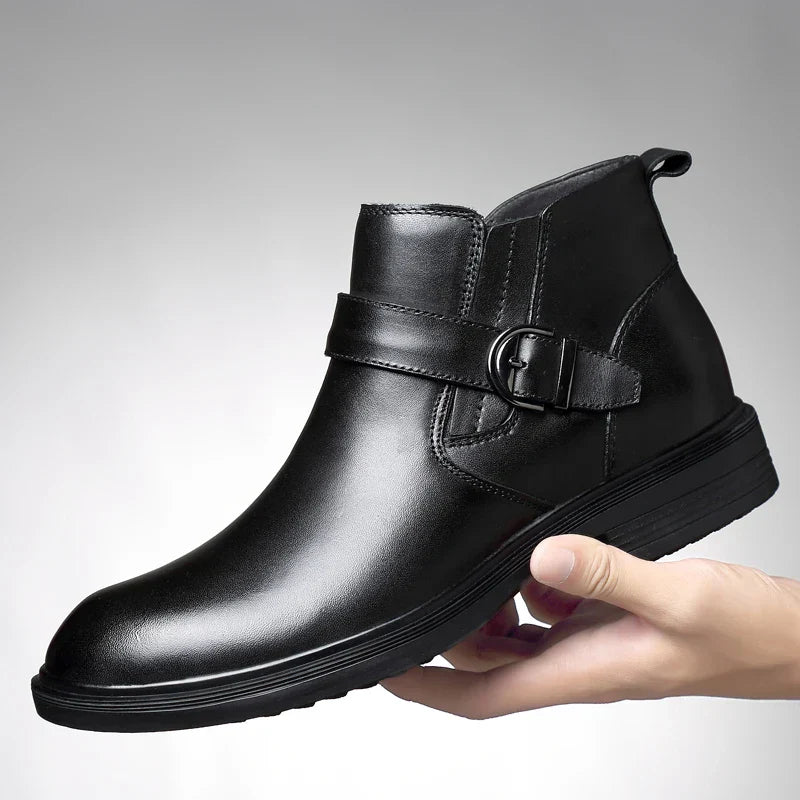 Liam | Botines Rangers de Cuero para Hombres