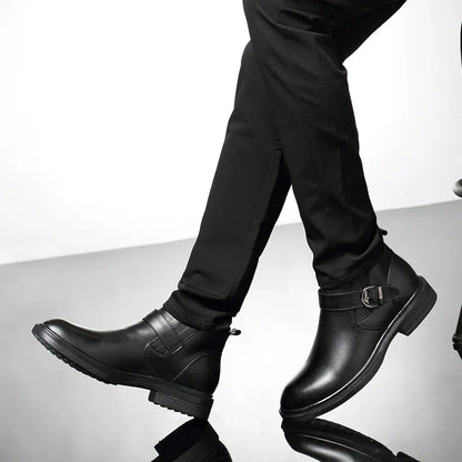 Liam | Botines Rangers de Cuero para Hombres
