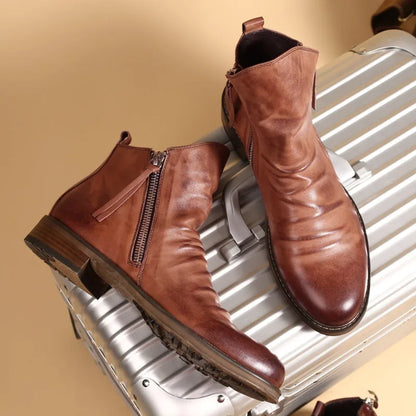 Owens | Botines Chelsea de cuero