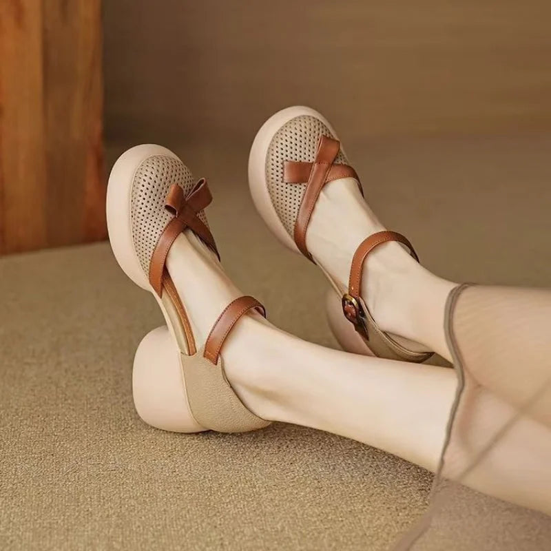 Sandalias de malla |Salena